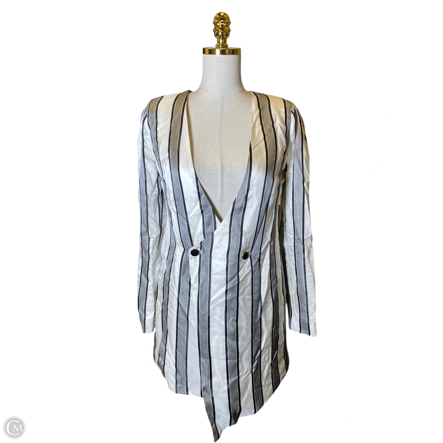 Dress Casual Short By Clothes Mentor In Black & White, Size: Xs