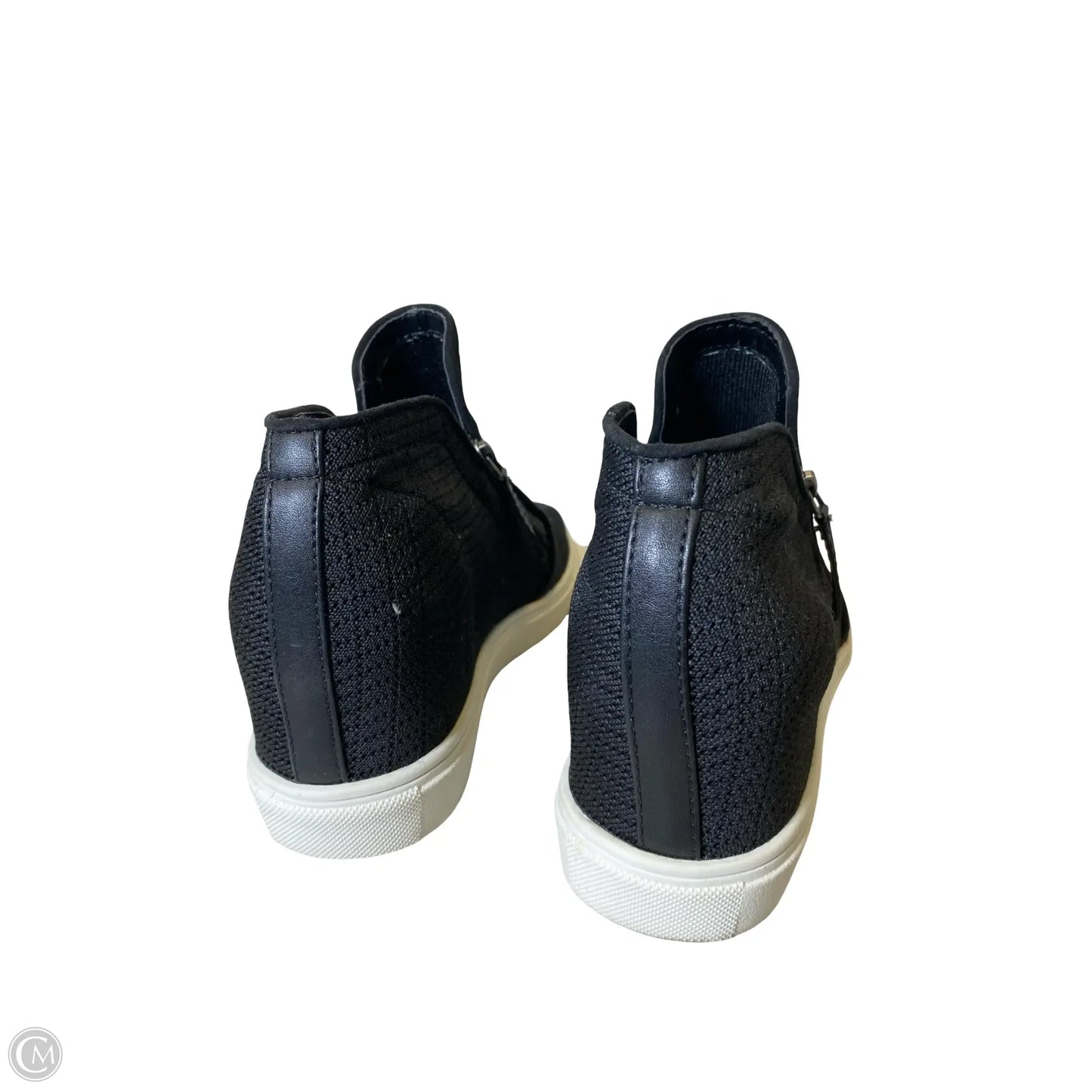 Shoes Heels Wedge By Madden Girl In Black, Size: 8