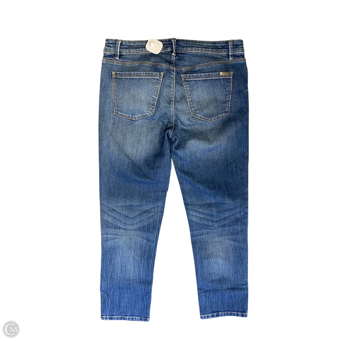 Jeans Straight By White House Black Market In Blue Denim, Size: 6