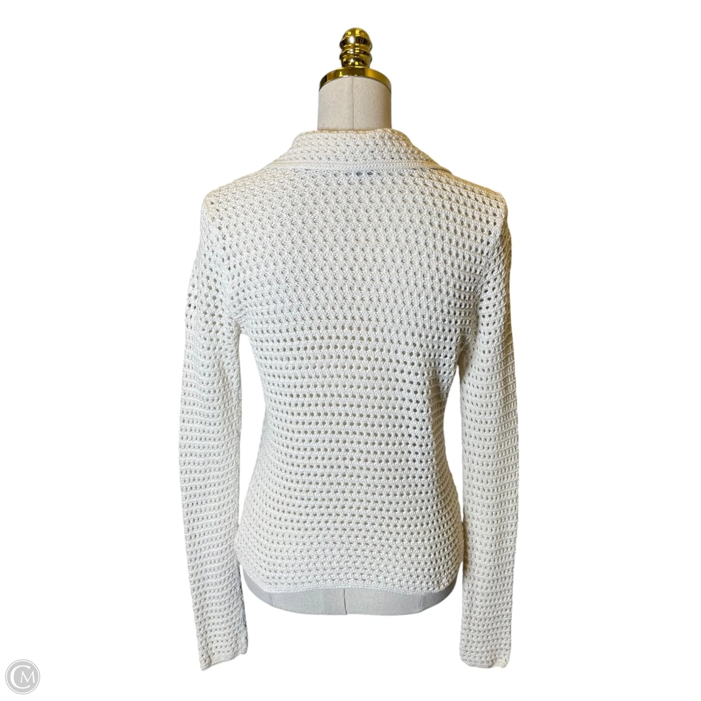 Sweater By Ann Taylor In Cream, Size: S