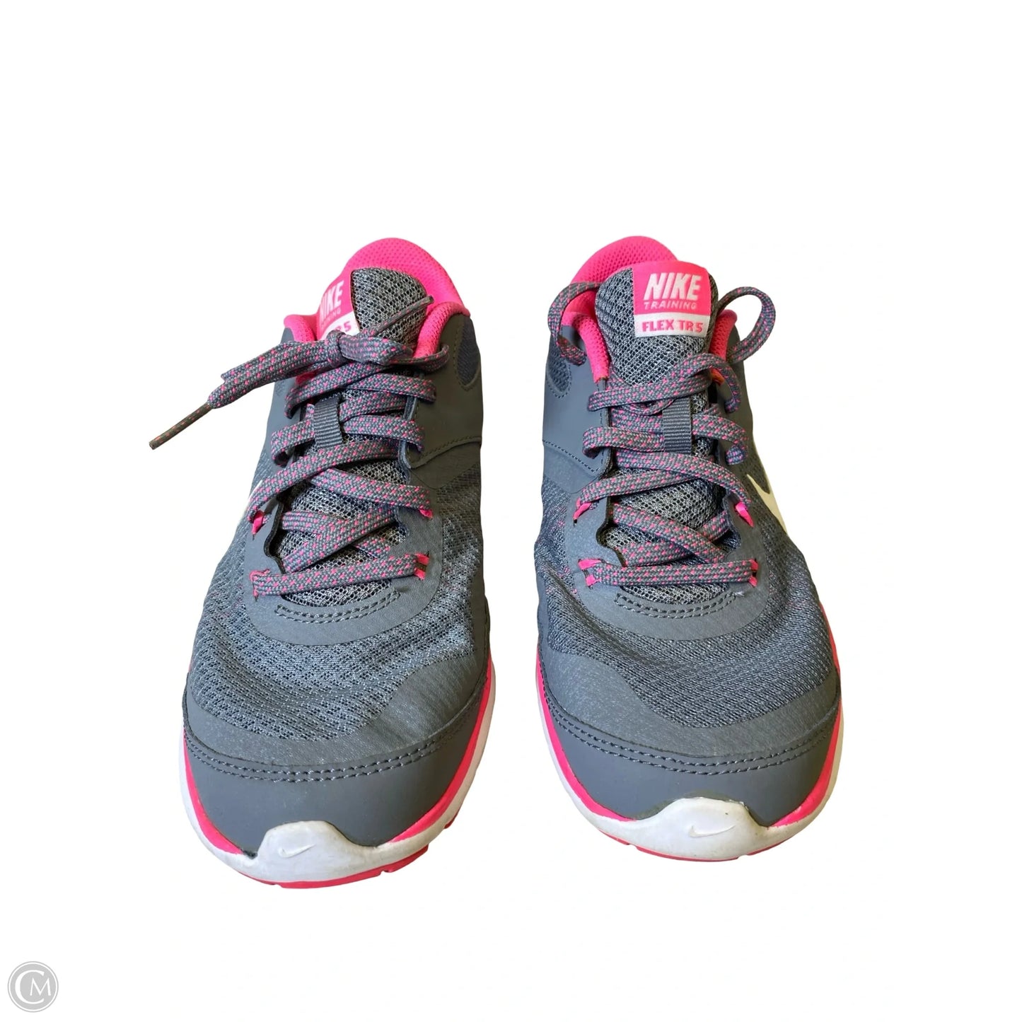 Shoes Athletic By Nike In Grey & Pink, Size: 6