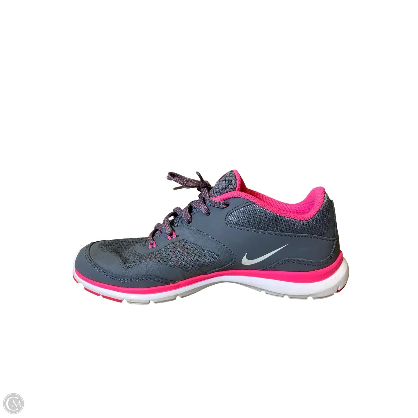 Shoes Athletic By Nike In Grey & Pink, Size: 6