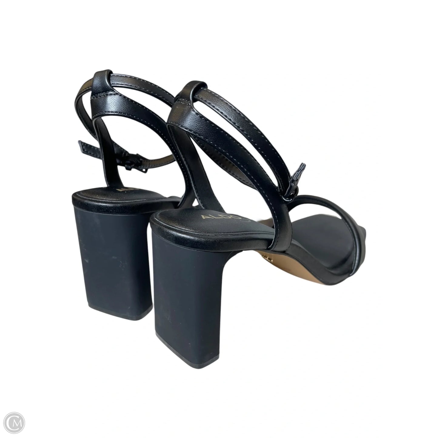 Shoes Heels Block By Aldo In Black, Size: 9