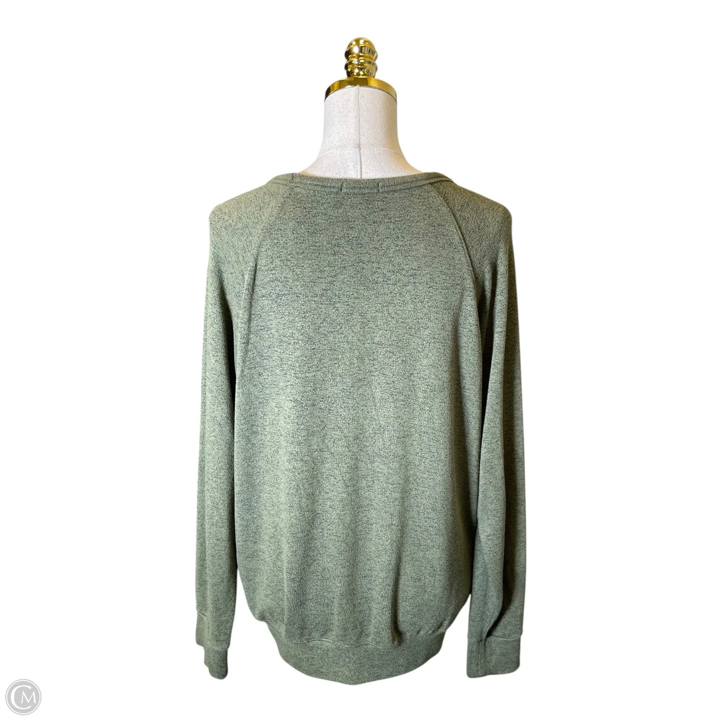 Sweatshirt Crewneck By Buffalo David Bitton In Green, Size: M