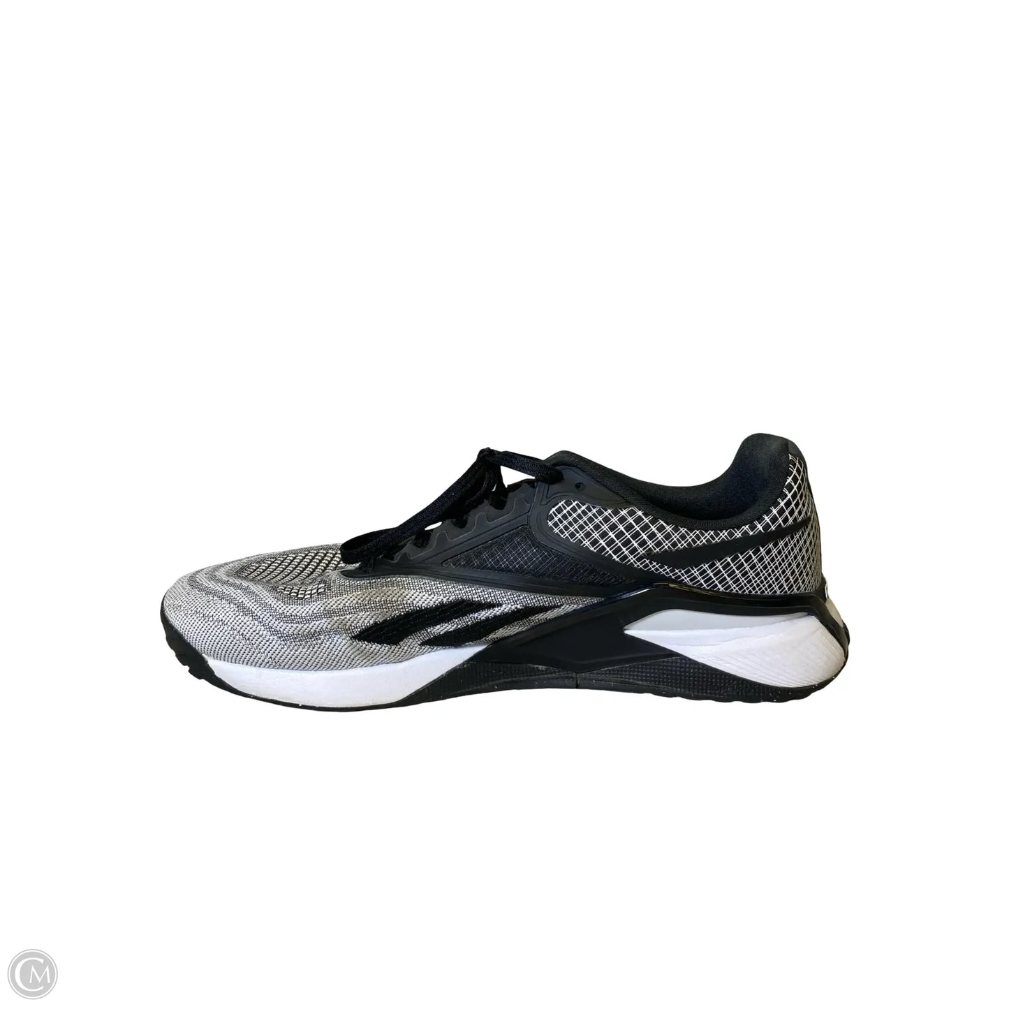 Shoes Athletic By Reebok In Black & White, Size: 10
