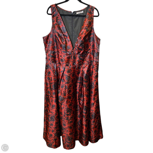 Dress Casual Maxi By Clothes Mentor In Floral Print, Size: 3x