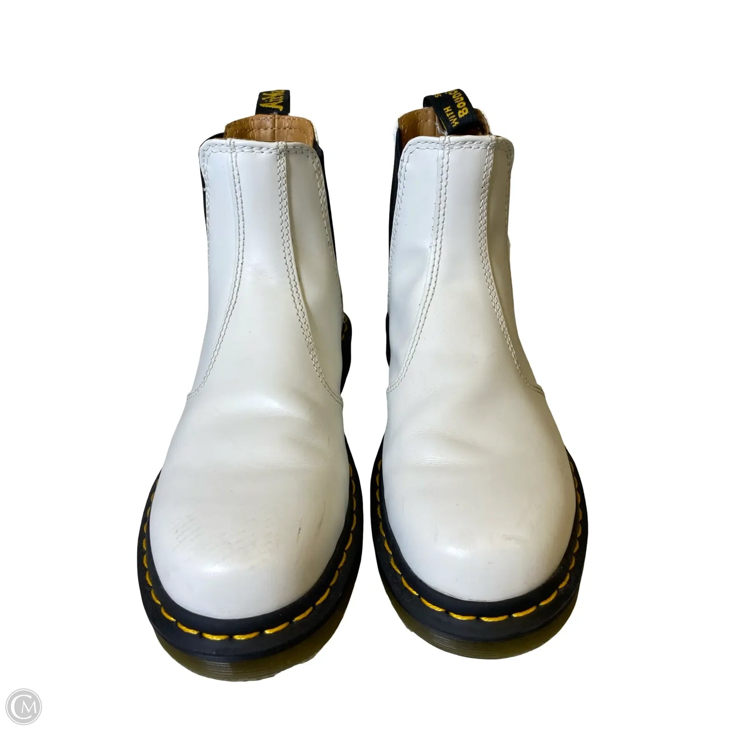 Shoes Designer By Dr Martens In White, Size: 7
