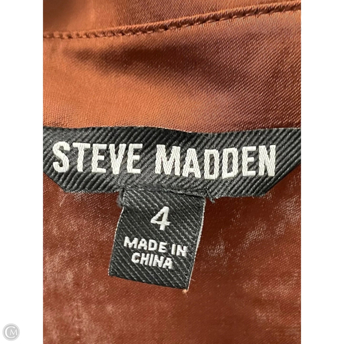 Dress Casual Midi By Steve Madden In Brown, Size: S
