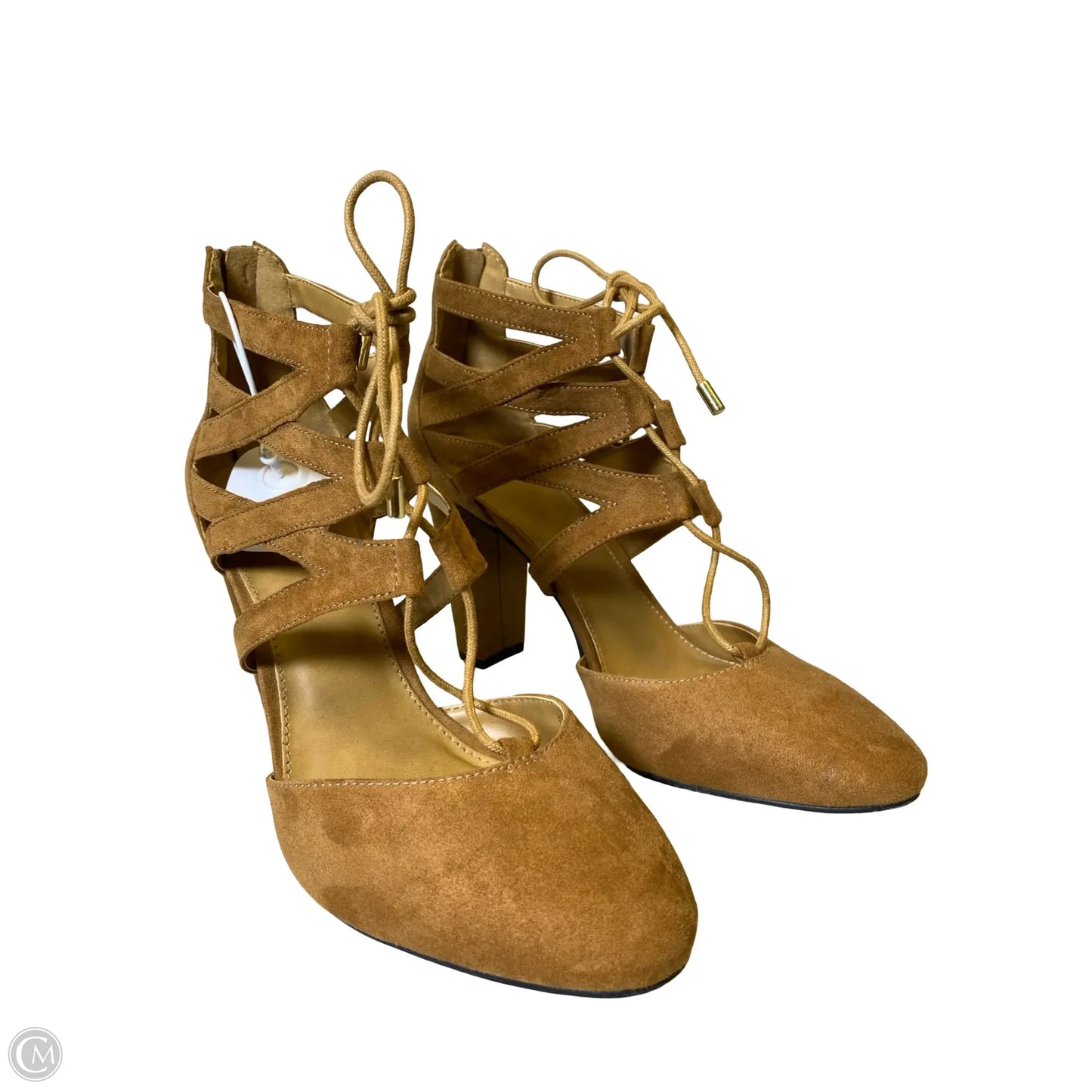 Shoes Heels Block By 14th And Union In Brown, Size: 10