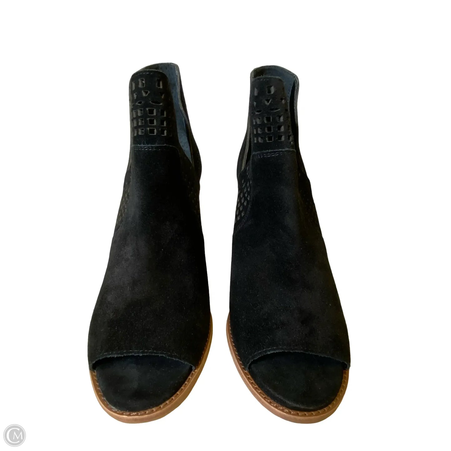 Shoes Heels Block By Gb In Black, Size: 9.5