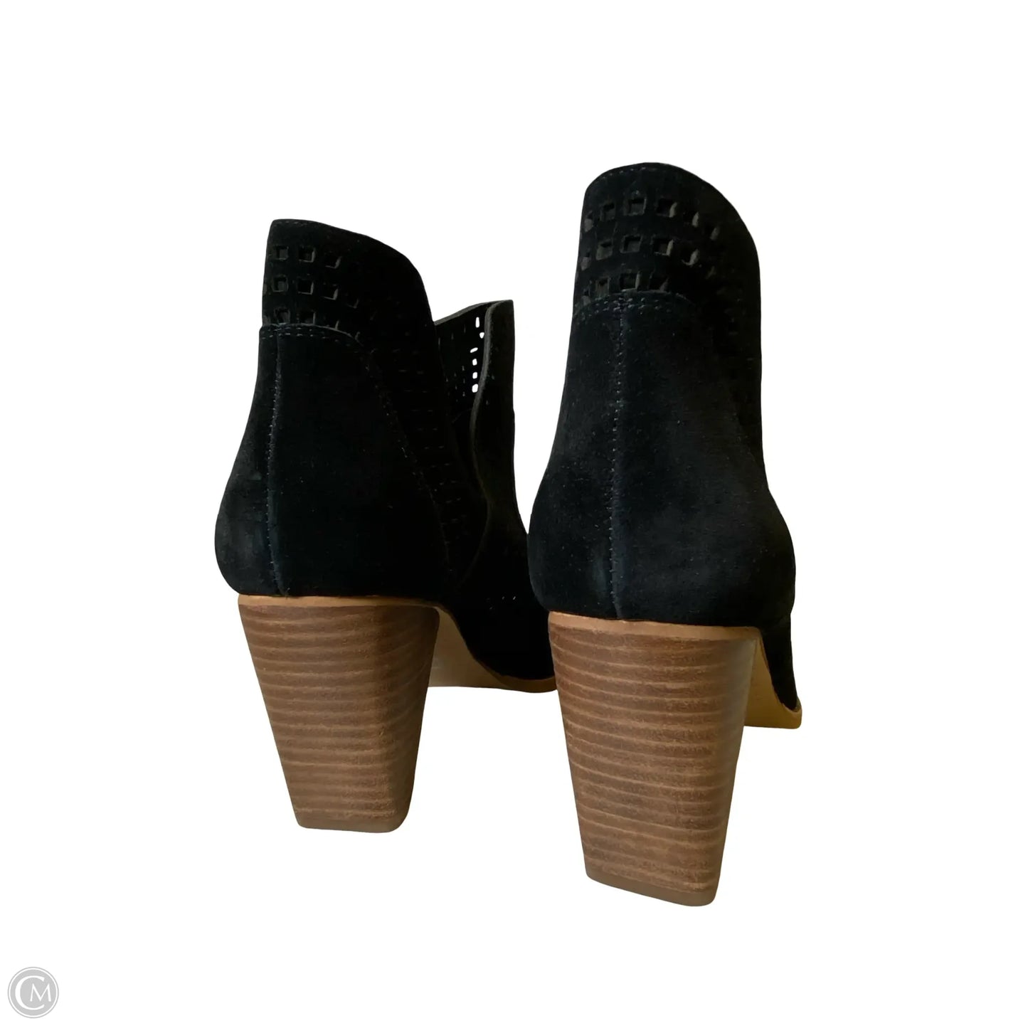 Shoes Heels Block By Gb In Black, Size: 9.5