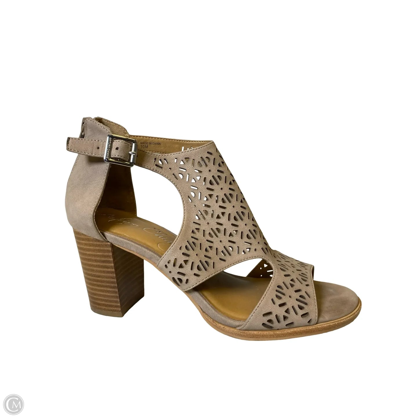 Shoes Heels Block By Arturo Chiang In Tan, Size: 10