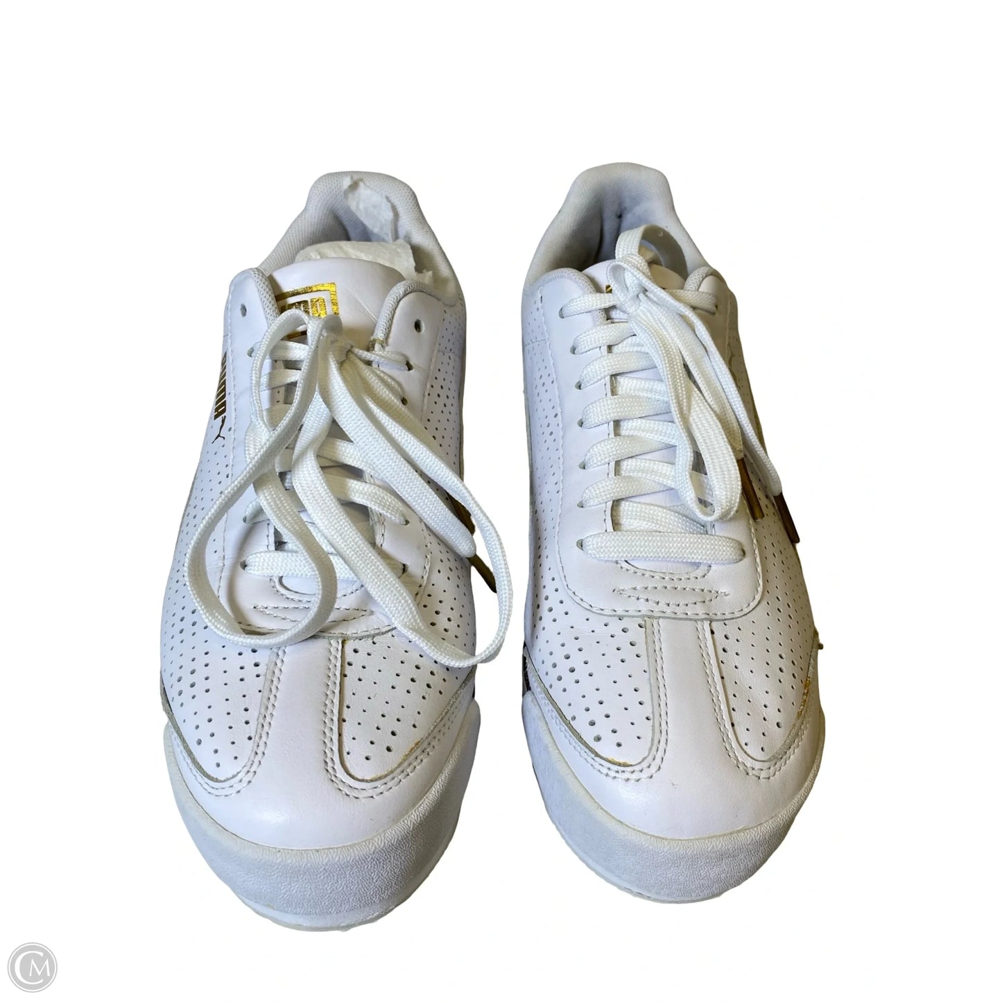 Shoes Athletic By Puma In White, Size: 10