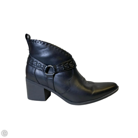 Boots Western By Frye And Co In Black, Size: 11