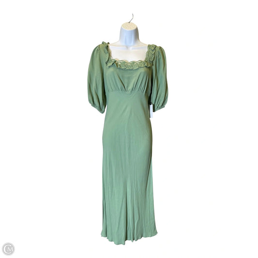 Dress Casual Midi By Astr In Green, Size: S