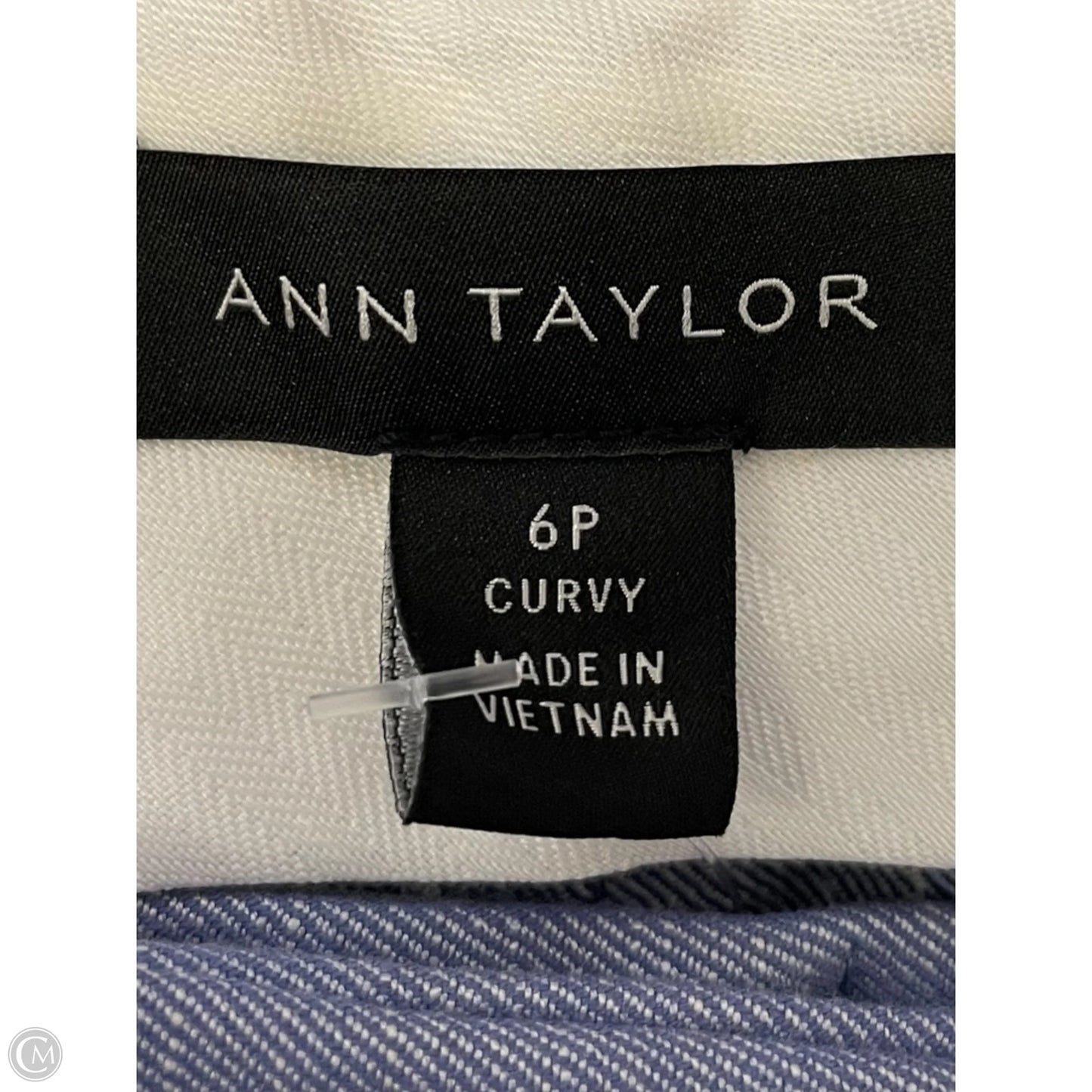 Pants Suit 2pc By Ann Taylor In Blue, Size: 6