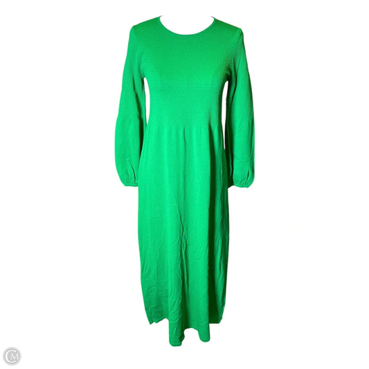 Dress Casual Maxi By Pomander Place In Green, Size: M