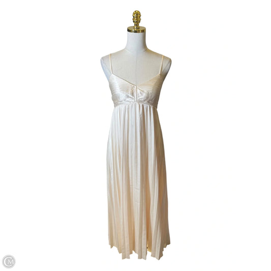 Dress Casual Midi By By The River In Tan, Size: S