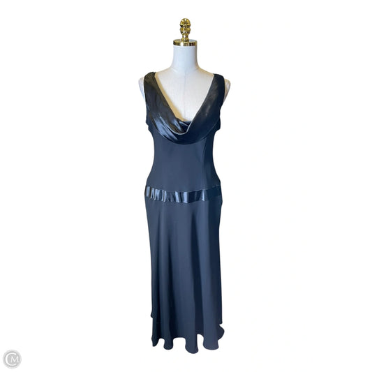 Dress Casual Maxi By Jones Wear In Black, Size: L