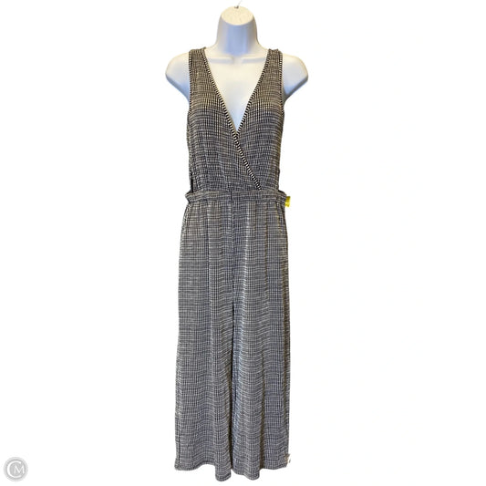Jumpsuit By Caution To The Wind In Black & Cream, Size: M