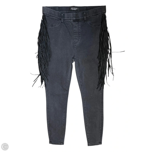 Jeans Skinny By Judy Blue In Black, Size: 12
