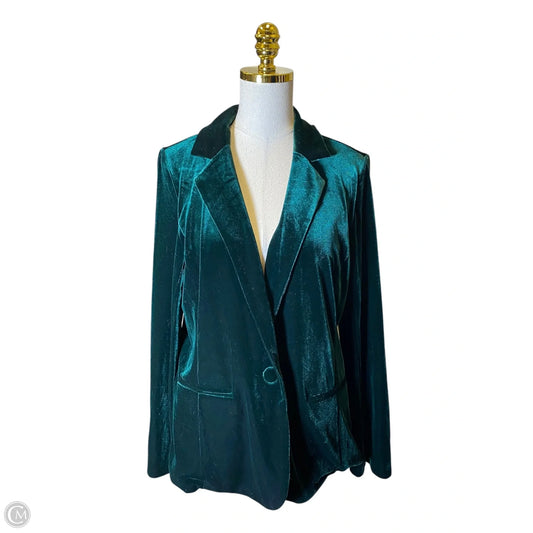 Blazer By Tahari In Green, Size: Xl