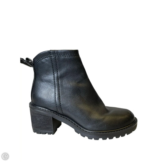 Boots Mid-calf Heels By Zodiac In Black, Size: 7