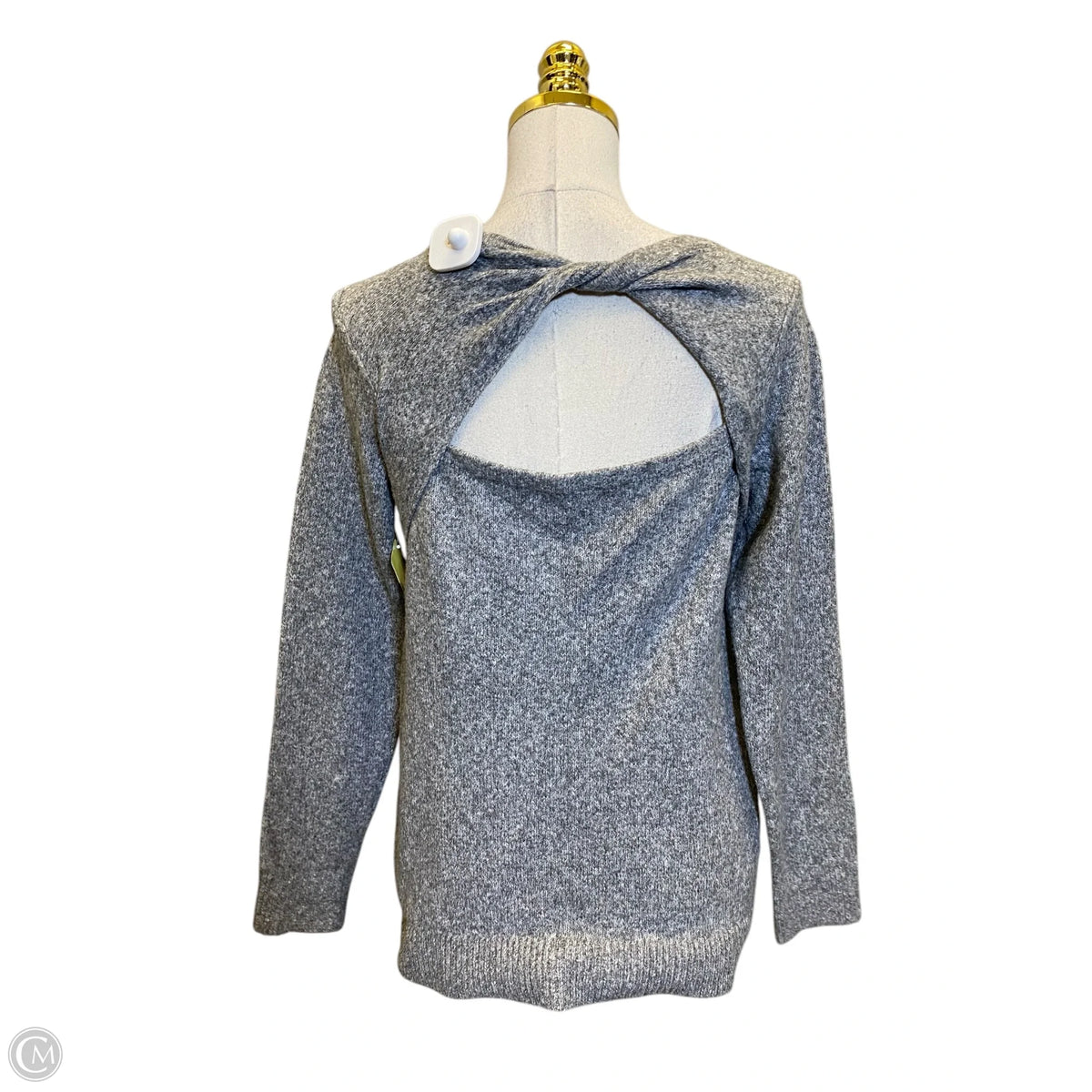 Sweater By Loft In Grey, Size: S