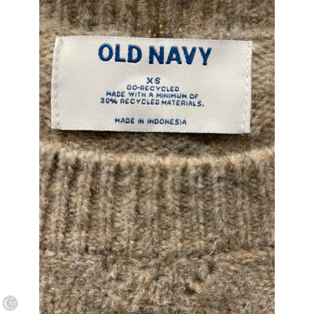 Sweater By Old Navy In Tan, Size: Xs
