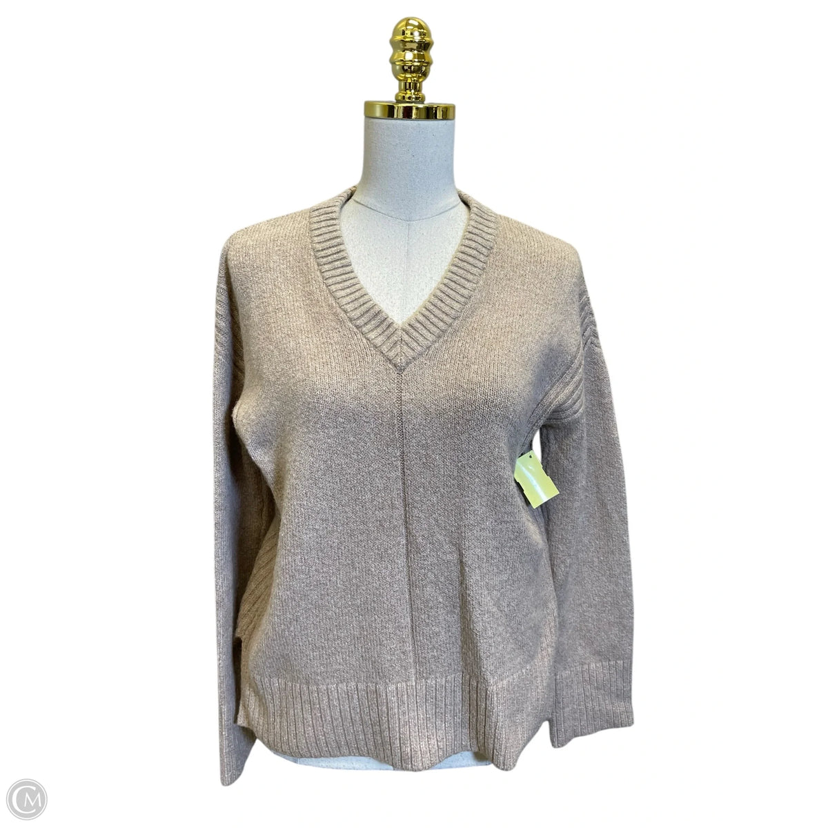 Sweater By Loft In Tan, Size: Xs