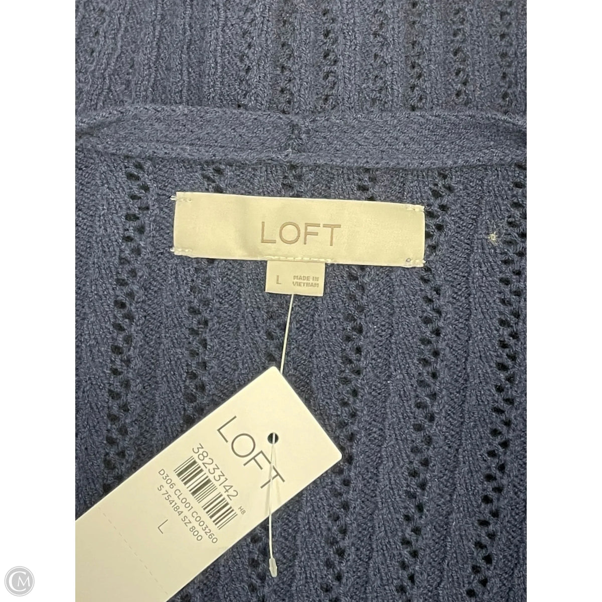 Cardigan By Loft In Navy, Size: L