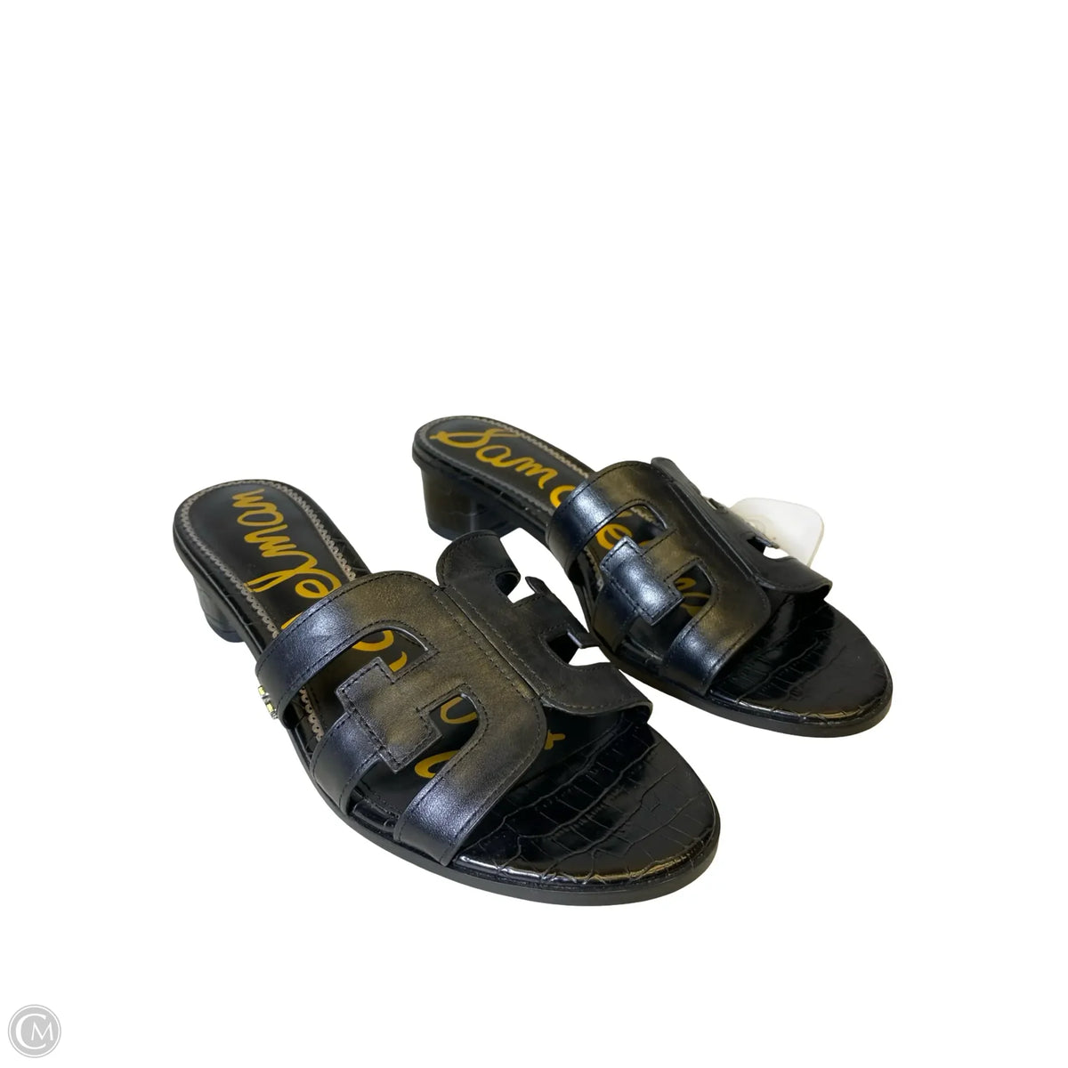 Sandals Heels Block By Sam Edelman In Black, Size: 8