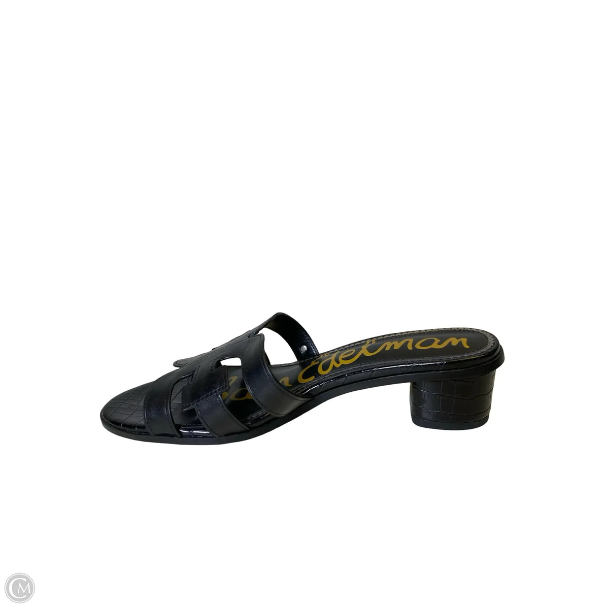 Sandals Heels Block By Sam Edelman In Black, Size: 8