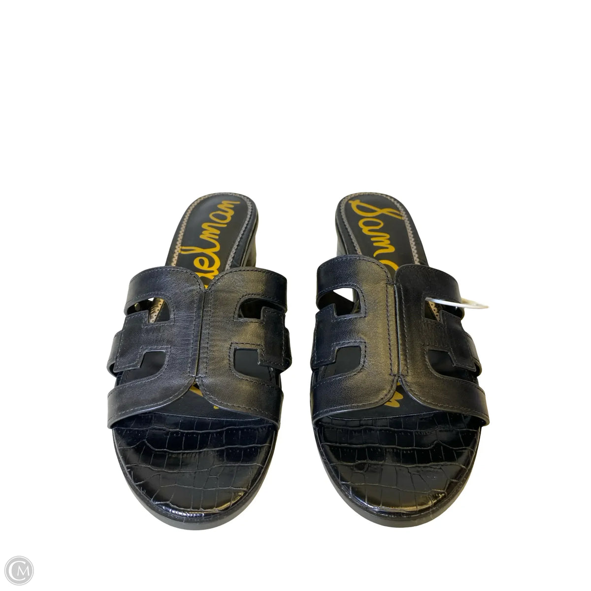 Sandals Heels Block By Sam Edelman In Black, Size: 8