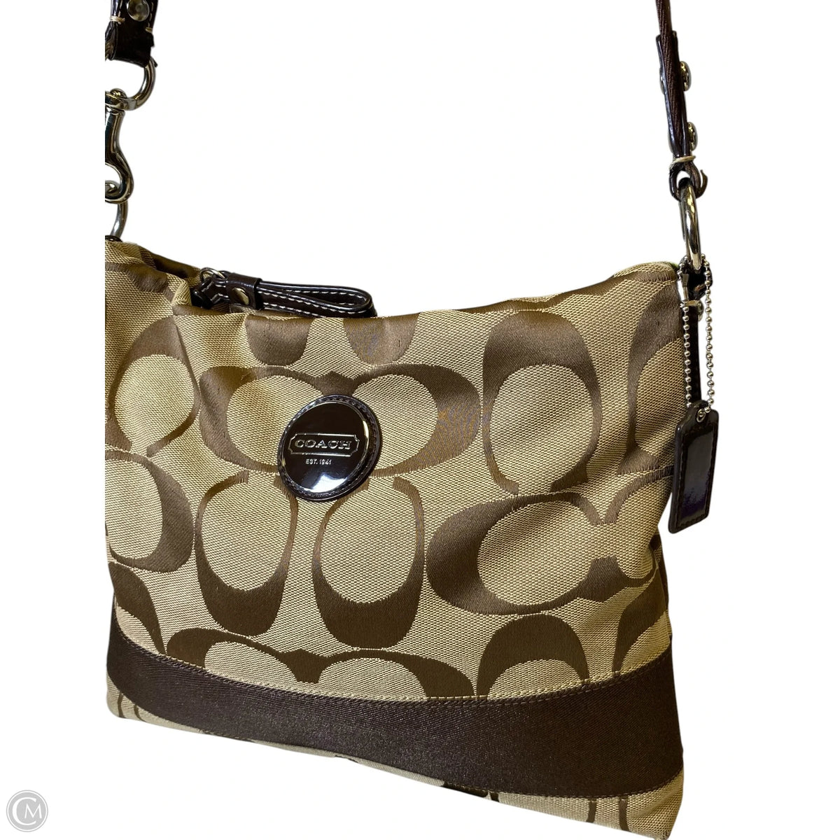 Crossbody Designer By Coach, Size: Medium