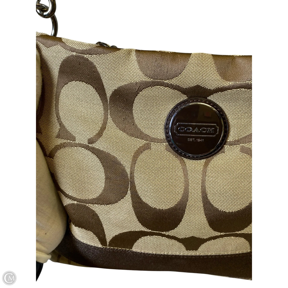 Crossbody Designer By Coach, Size: Medium