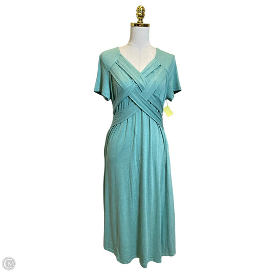 Dress Casual Midi By Noracora In Green, Size: L
