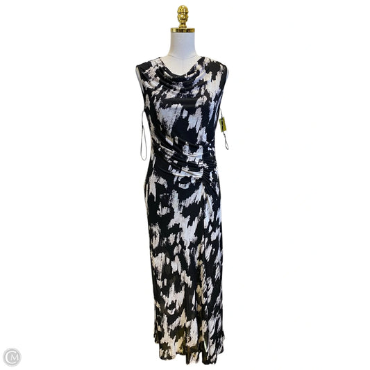 Dress Casual Midi By Dkny In Multi-colored, Size: M