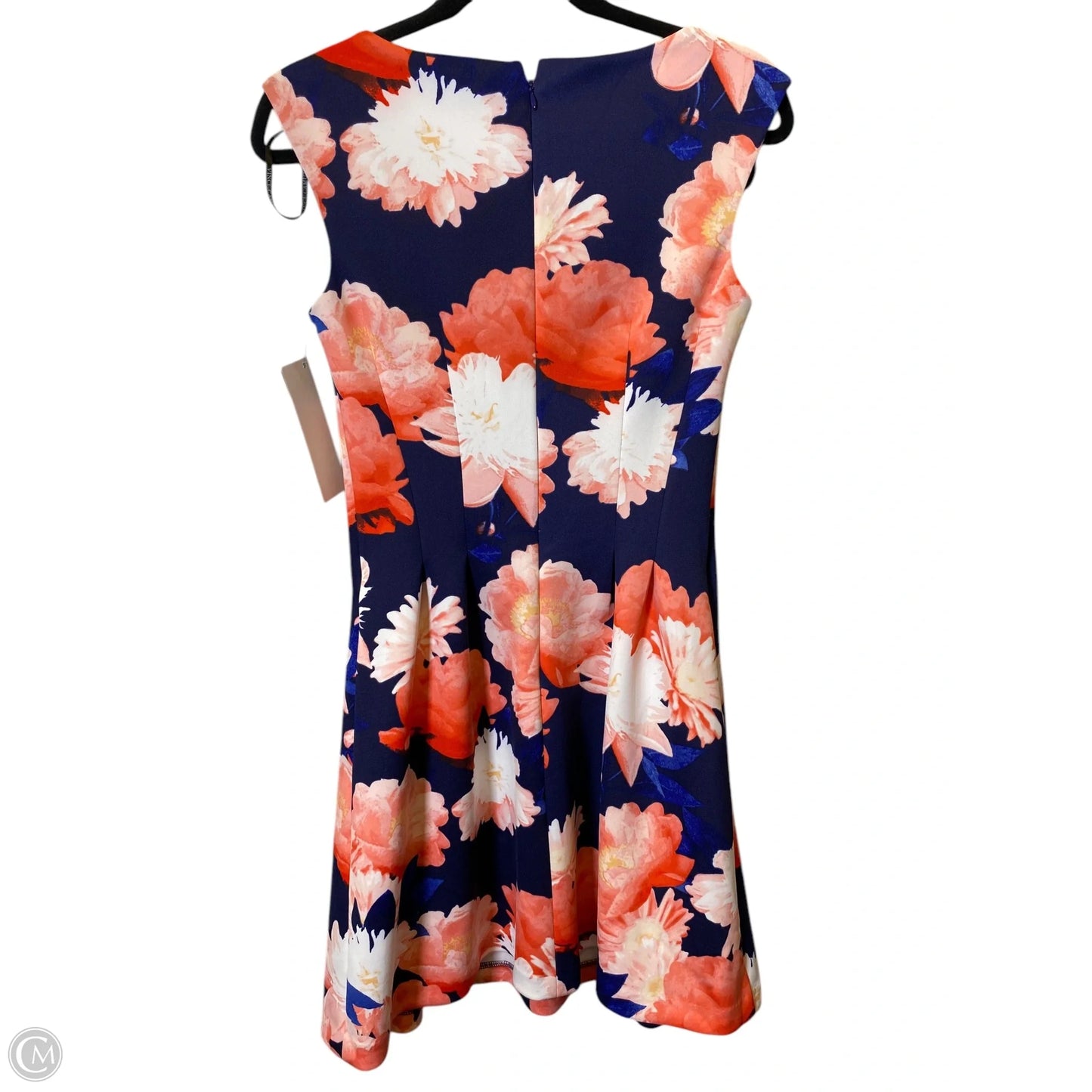 Dress Casual Midi By Vince Camuto In Floral Print, Size: S