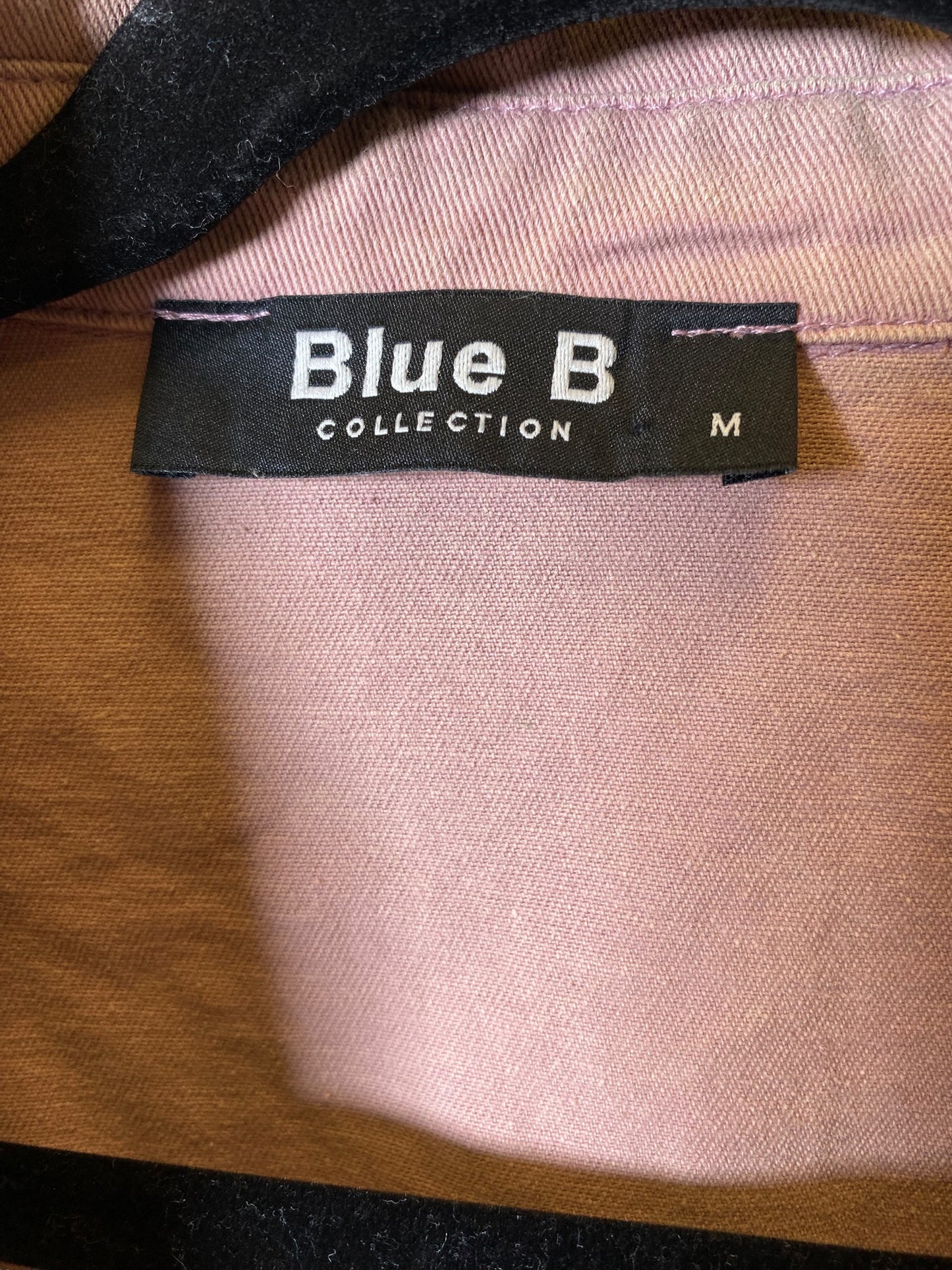 Jacket Denim By Blue B In Pink, Size: M