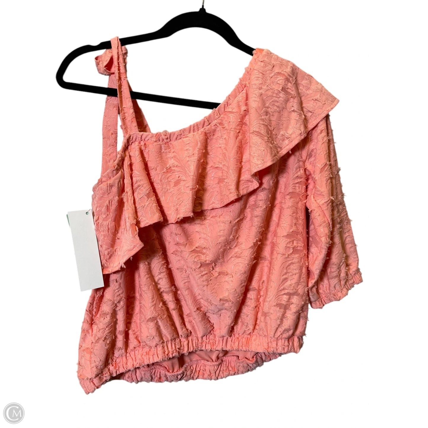 Top Long Sleeve By Lc Lauren Conrad In Peach, Size: M