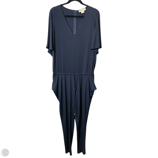 Overalls By Michael By Michael Kors In Navy, Size: 1x