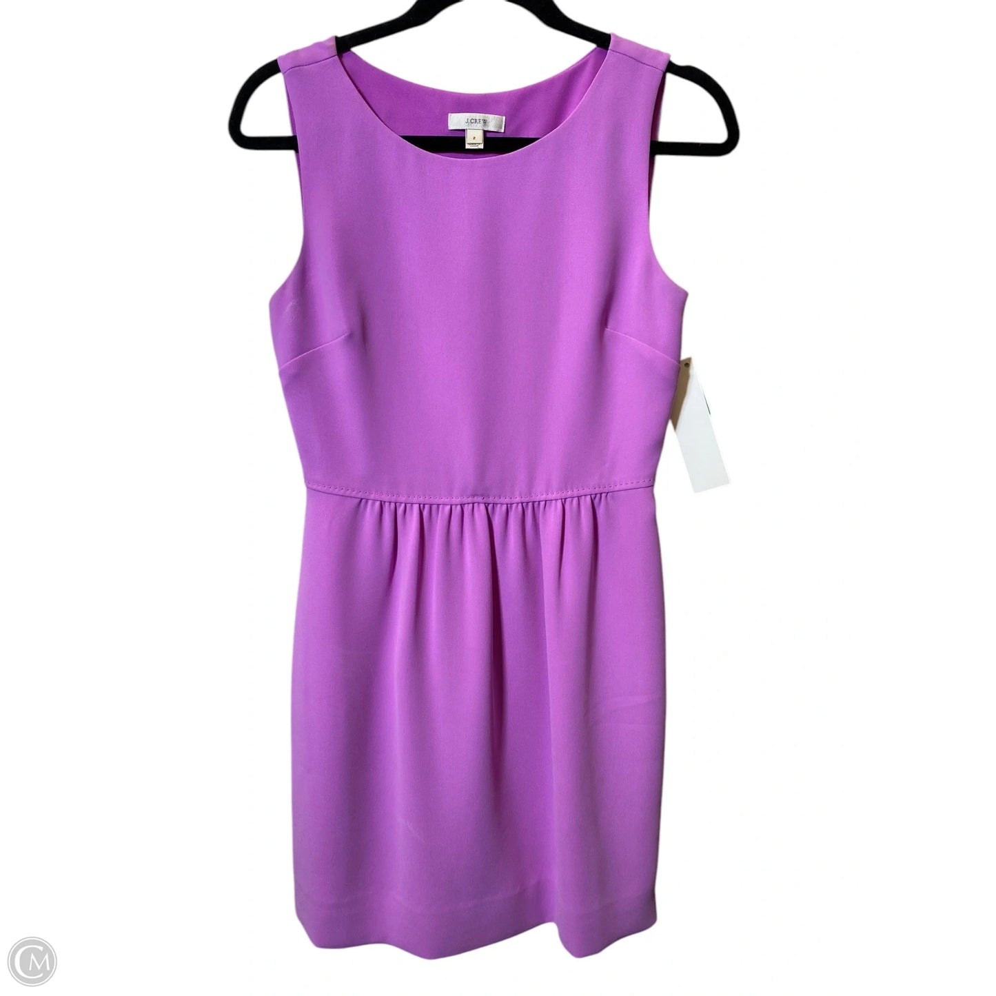 Dress Casual Midi By J. Crew In Purple, Size: Xs