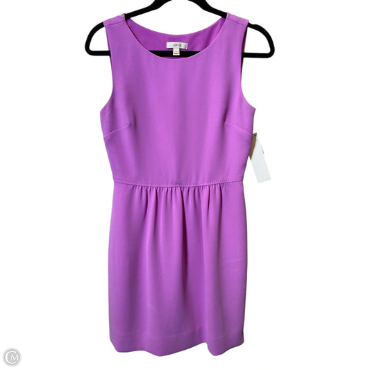 Dress Casual Midi By J. Crew In Purple, Size: Xs
