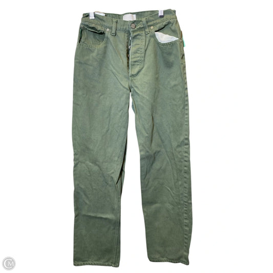 Jeans Straight By Clothes Mentor In Green, Size: 2