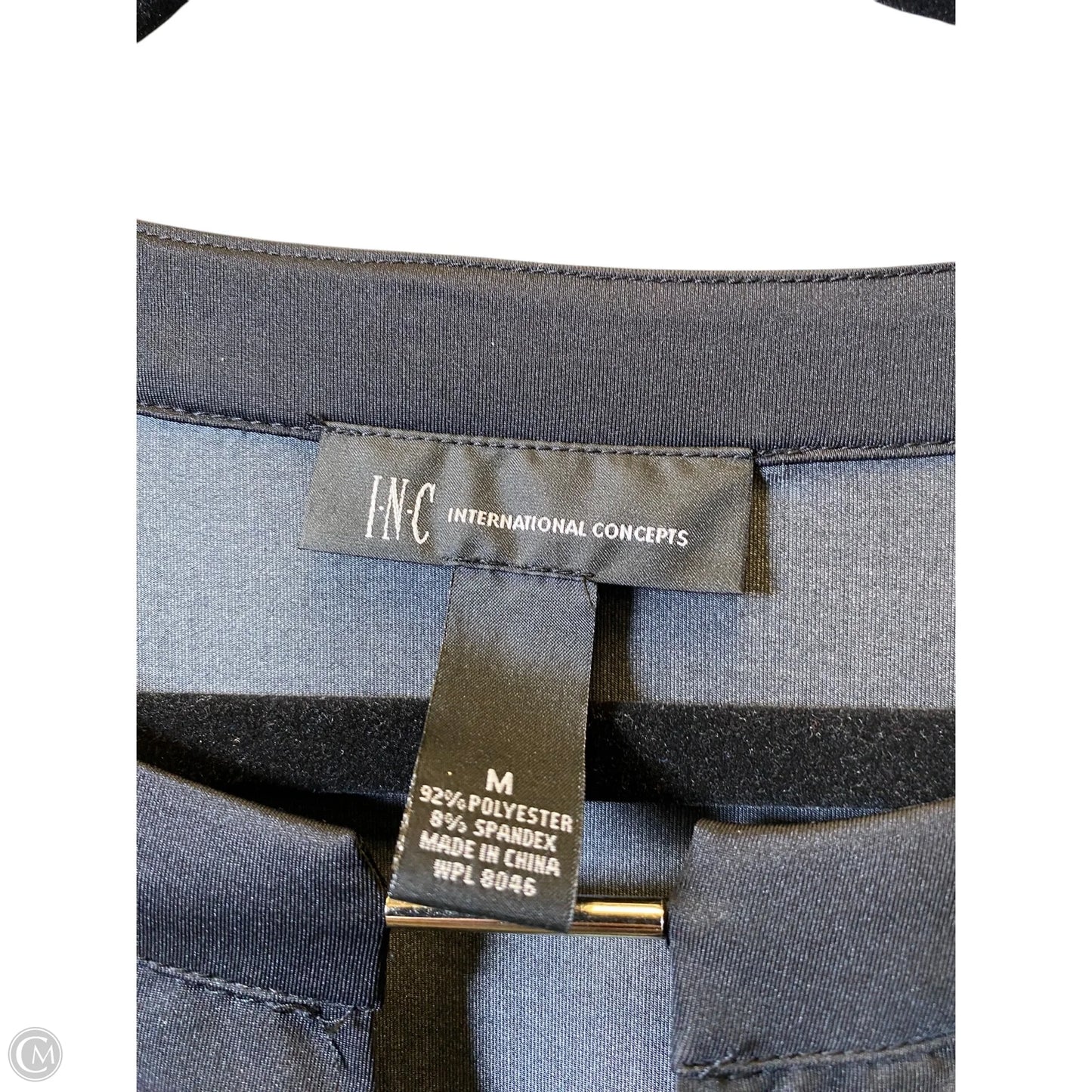 Top Long Sleeve By Inc In Paisley Print, Size: M