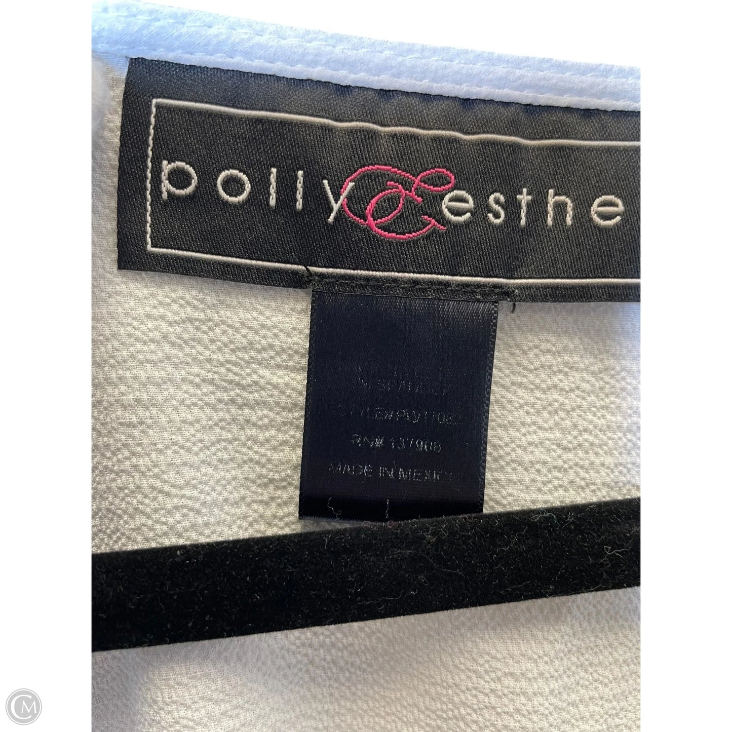 Top Long Sleeve By Clothes Mentor In White, Size: M