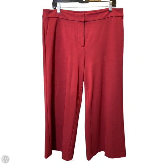 Pants Lounge By Clothes Mentor In Red, Size: 14