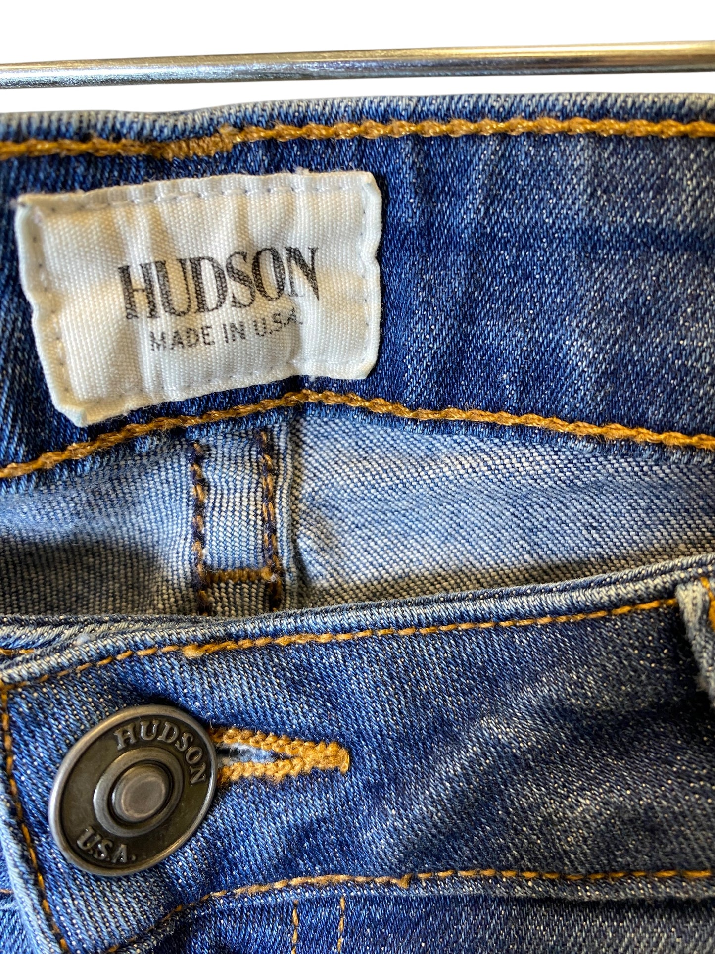 Jeans Flared By Hudson In Blue, Size: 12