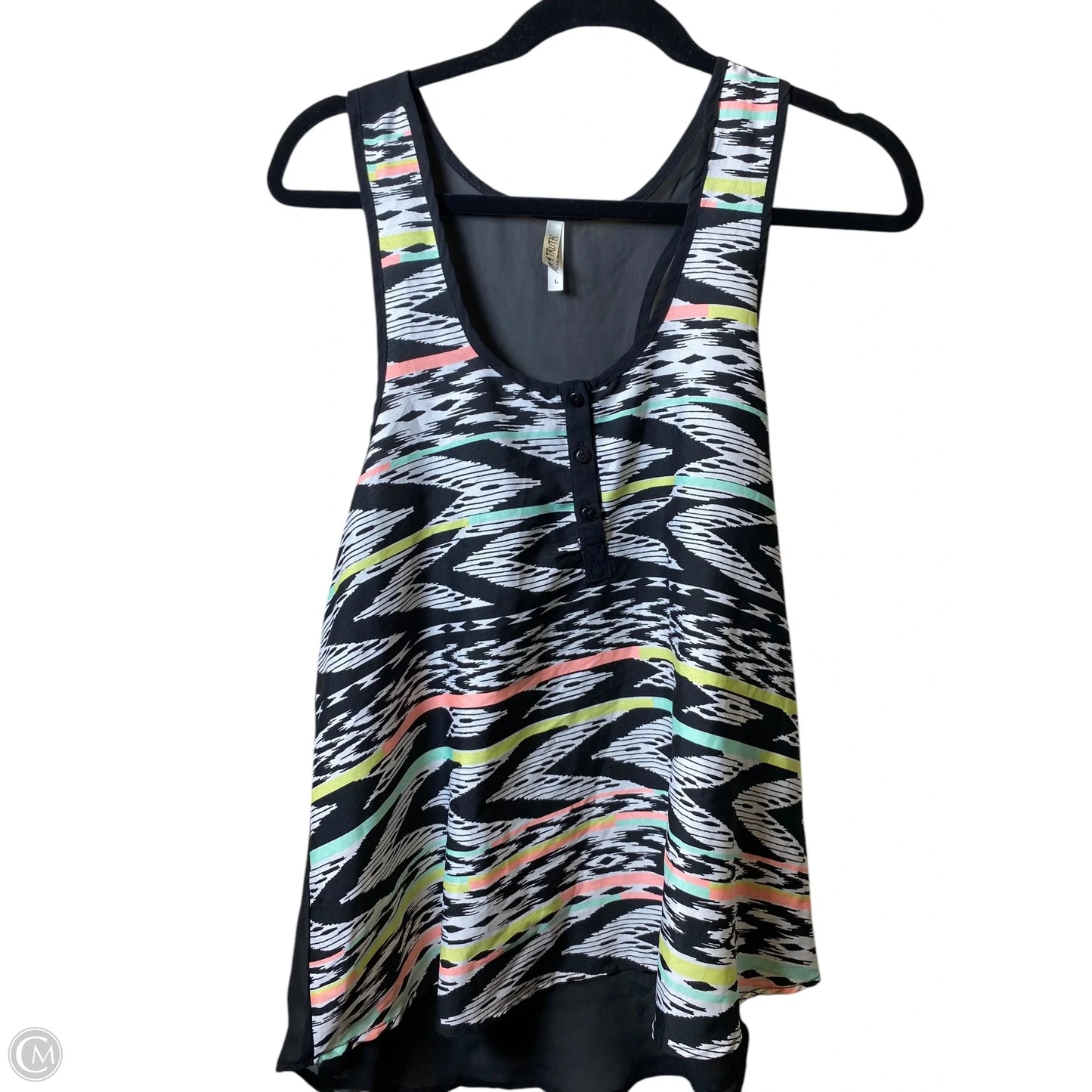 Top Sleeveless By Live 4 Truth In Multi-colored